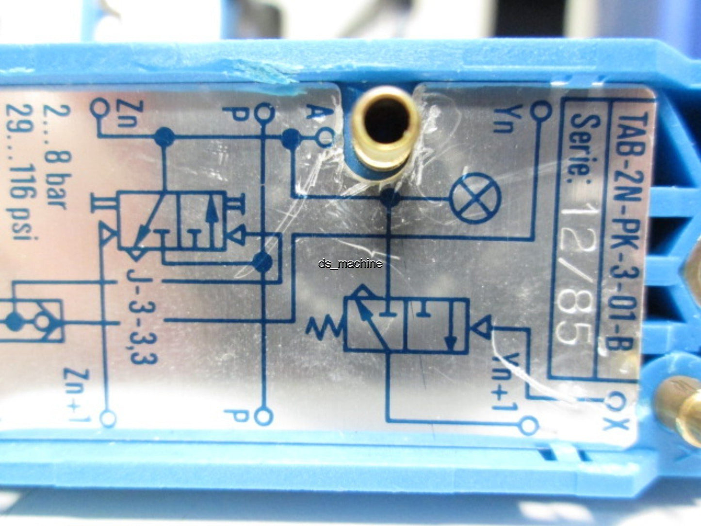 Used Festo TAB-2N-PK-3-01-B Stepper Module 2 to 8 bar 29 to 116PSI