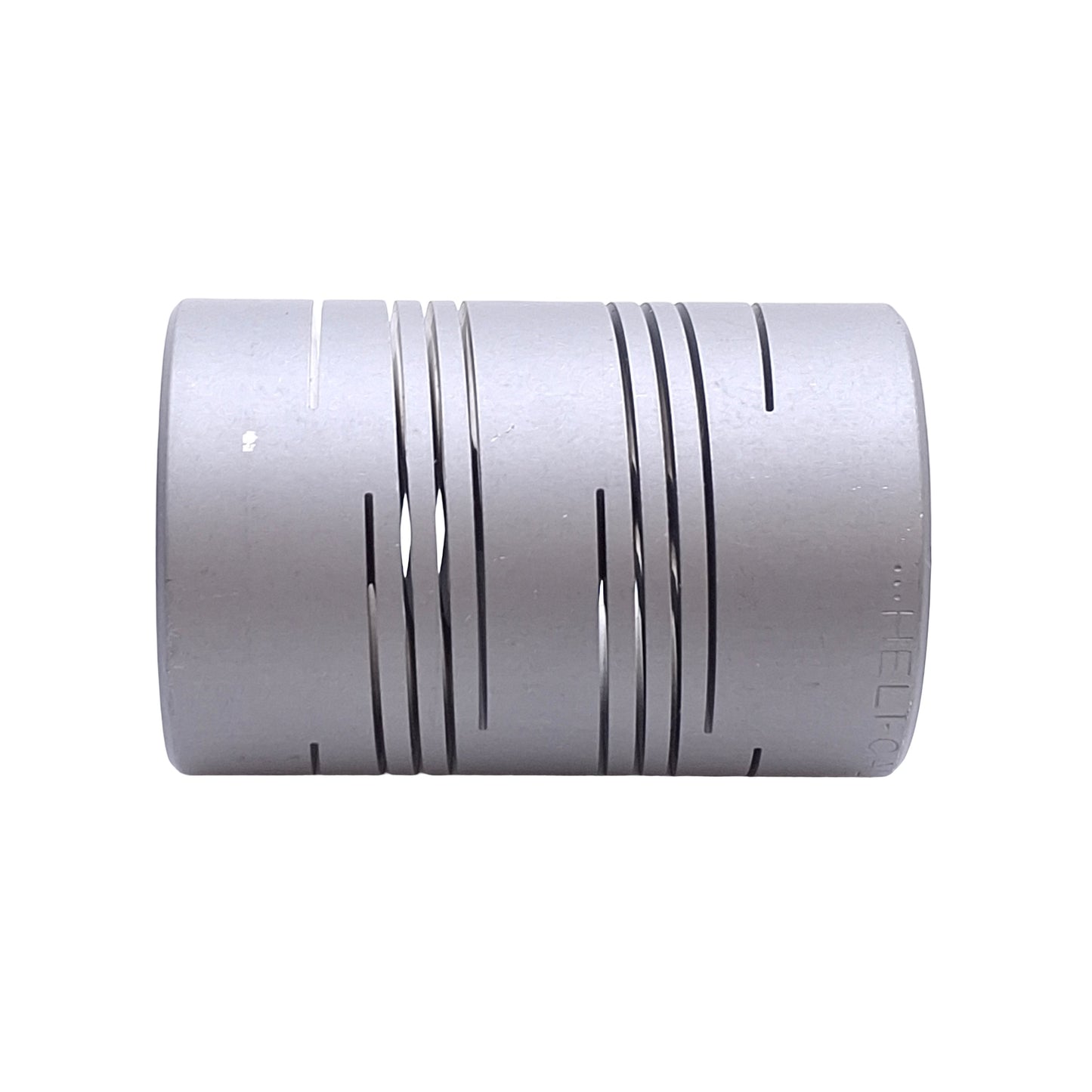 Used Helical DSAC150-16-12 Flexible Aluminum Coupling 1/2in to 3/8in Bore, 1-1/2in OD