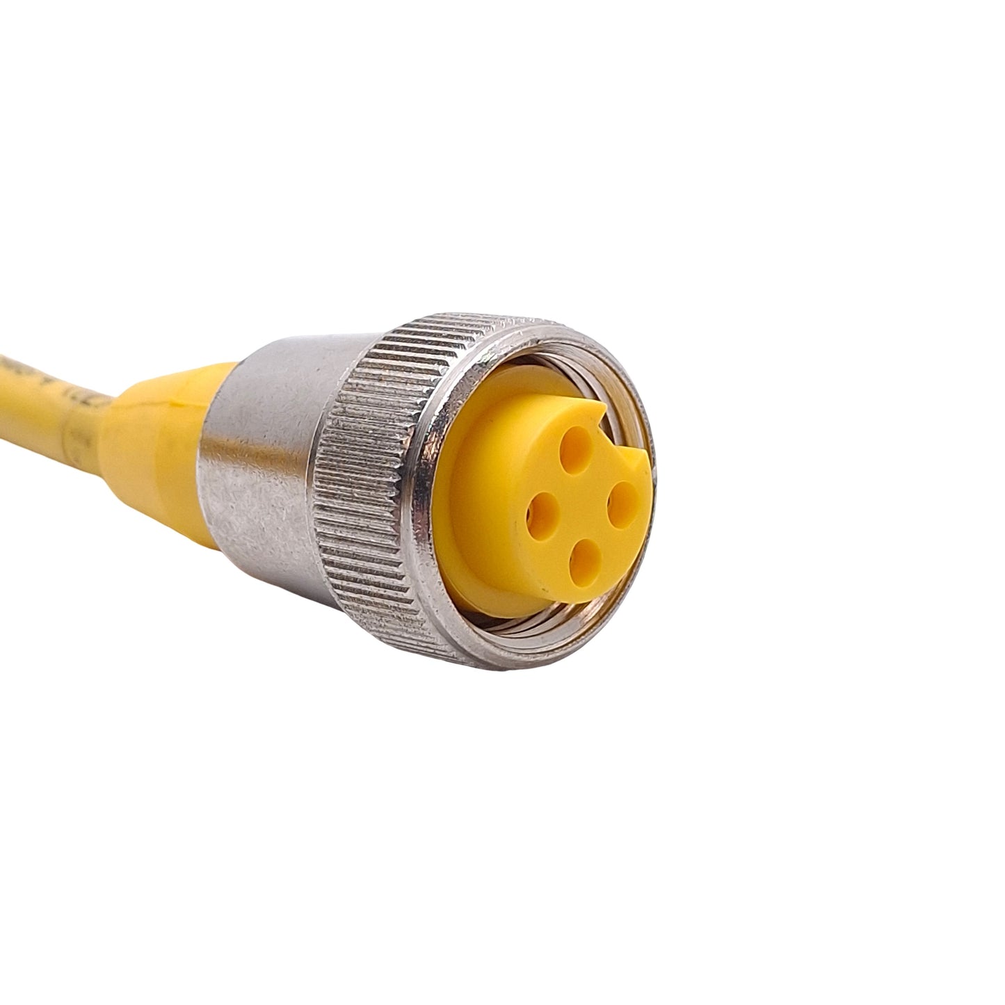 Used Lot of 2 Turck RKM 40-6m Mini Fast Single Ended Cordset 7/8in 4-Pin, 16ft Length