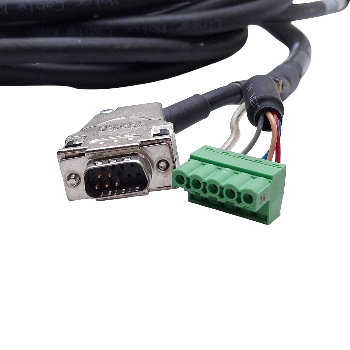 Used LinMot K05-Y/R-6 0150-2423 Motor Cable for C1100/1200 & R Connector Motors, 6m