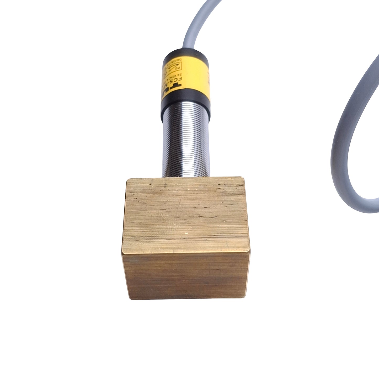 New – Open box Turck FCS-M18-LIX/D087 Flow Rate Sensor, 0.5 to 15m/s Air, 24VDC, 4-20mA Output