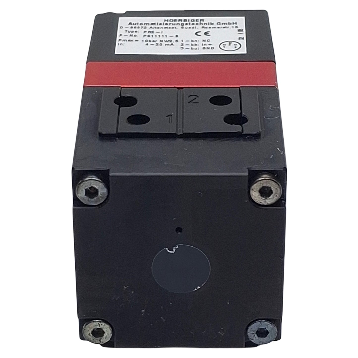 Used Hoerbiger PRE-I PS11111-B Proportional Pressure Regulator, 0-8bar, 4-20mA Signal