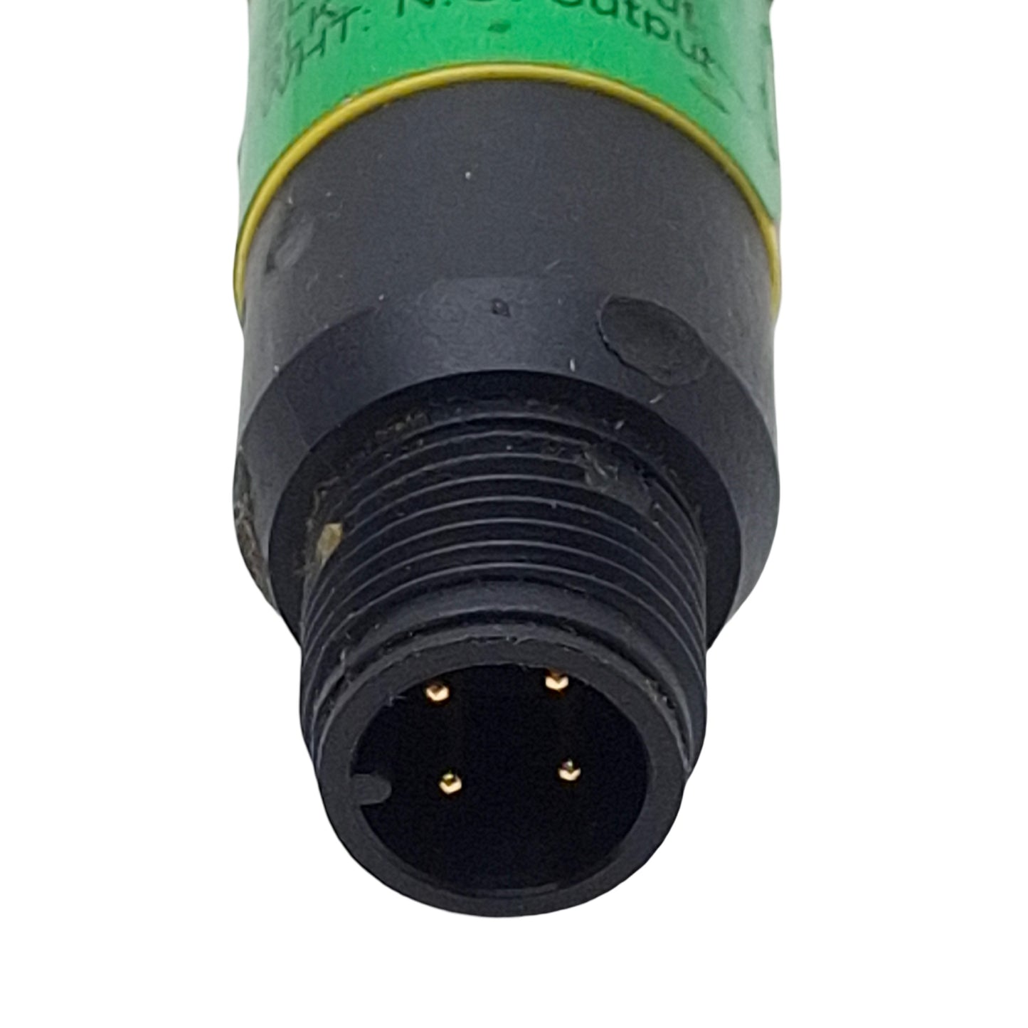 Used Banner S18SP6FF100Q Photoelectric Sensor, PNP, 100mm Range, 10-30VDC, 4-Pin M12