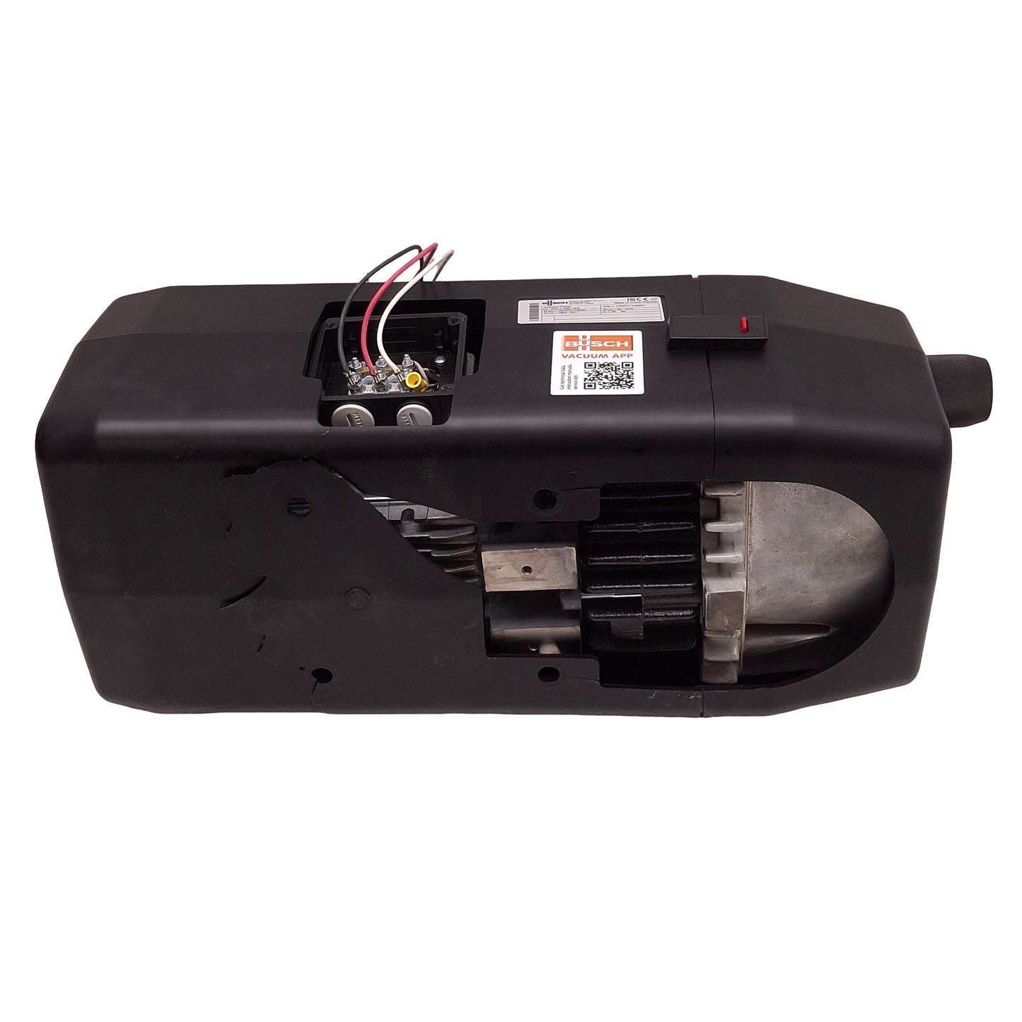 For parts or not working Busch SV1025C000IJZZ Dry Vacuum Pump, 120 hPA Max, 230/460V 3-PH, * FOR PARTS *