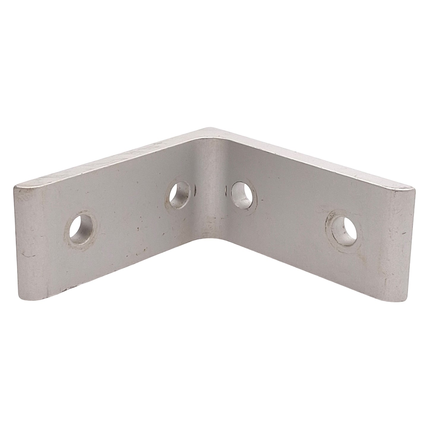 Used Lot of 10 80/20 4301 Tall Inside Corner Bracket, 4-Hole, 15-Series, 3x3x1.31in