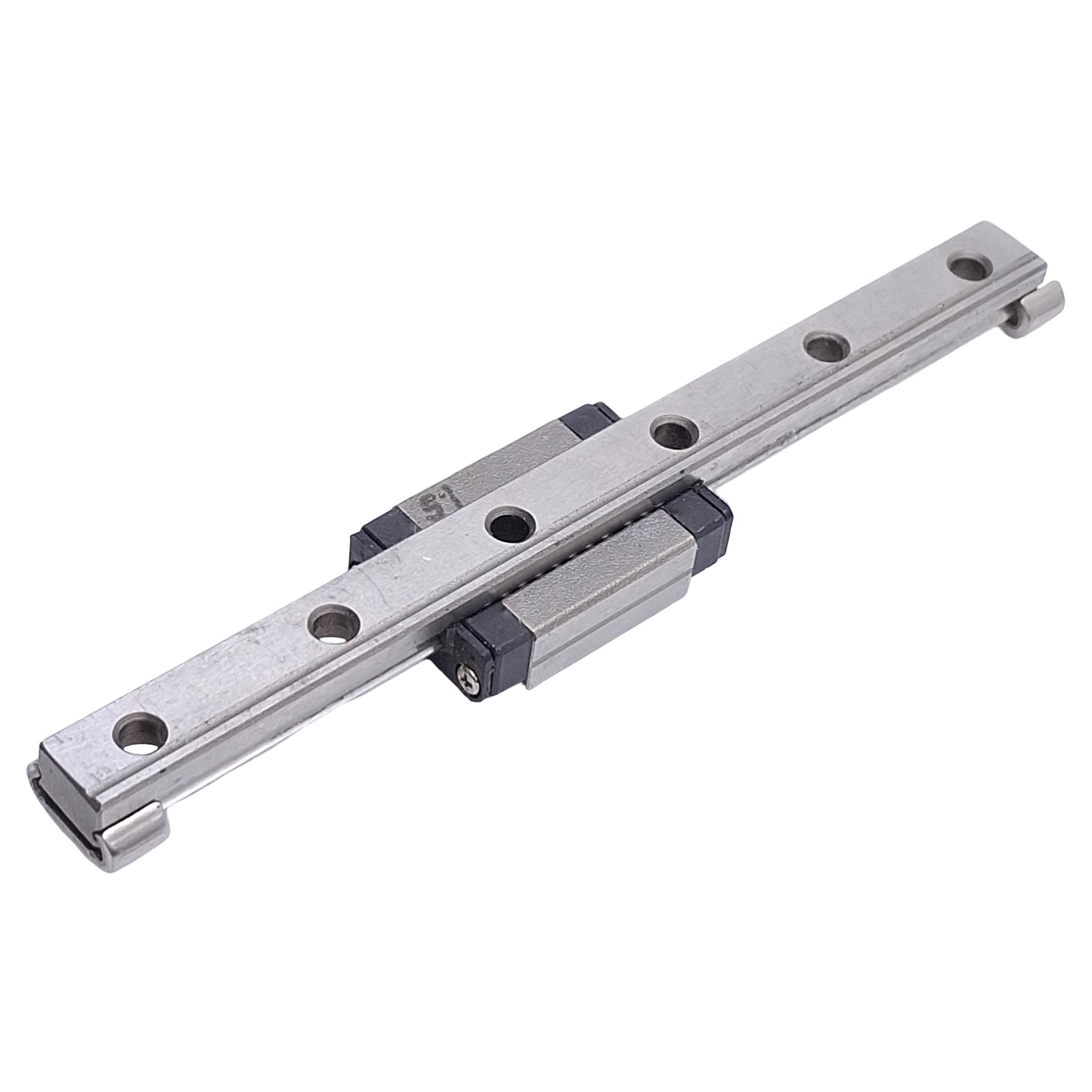 Used THK RSR9KM+115LM Linear Guide Assembly, 9 x 115mm Rail, 30.8 x 20mm Carriage
