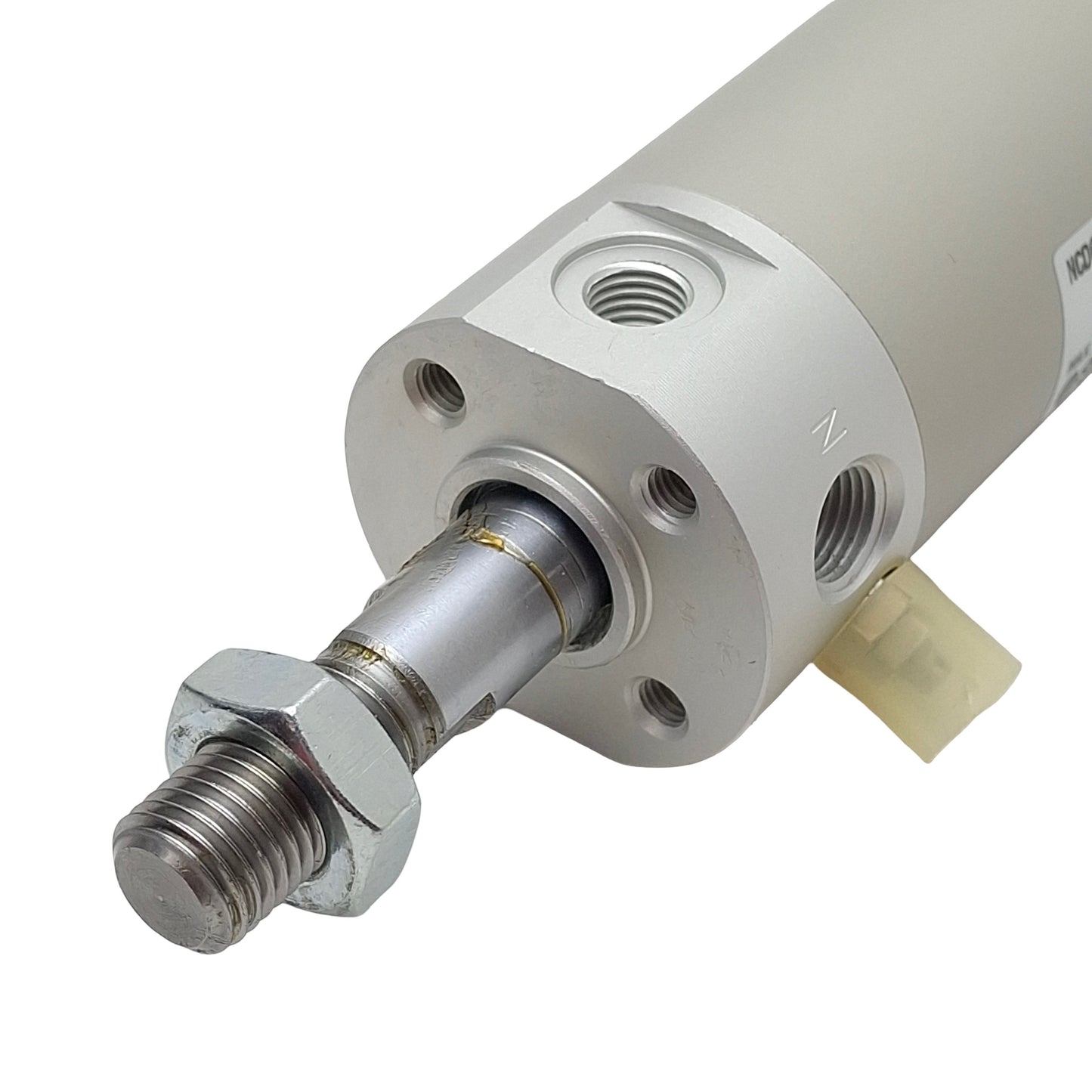 New SMC NCDGBA32-0200 Pneumatic Cylinder, ø1-1/4in Bore, 2in Stroke, 1/8in NPT, 1MPa