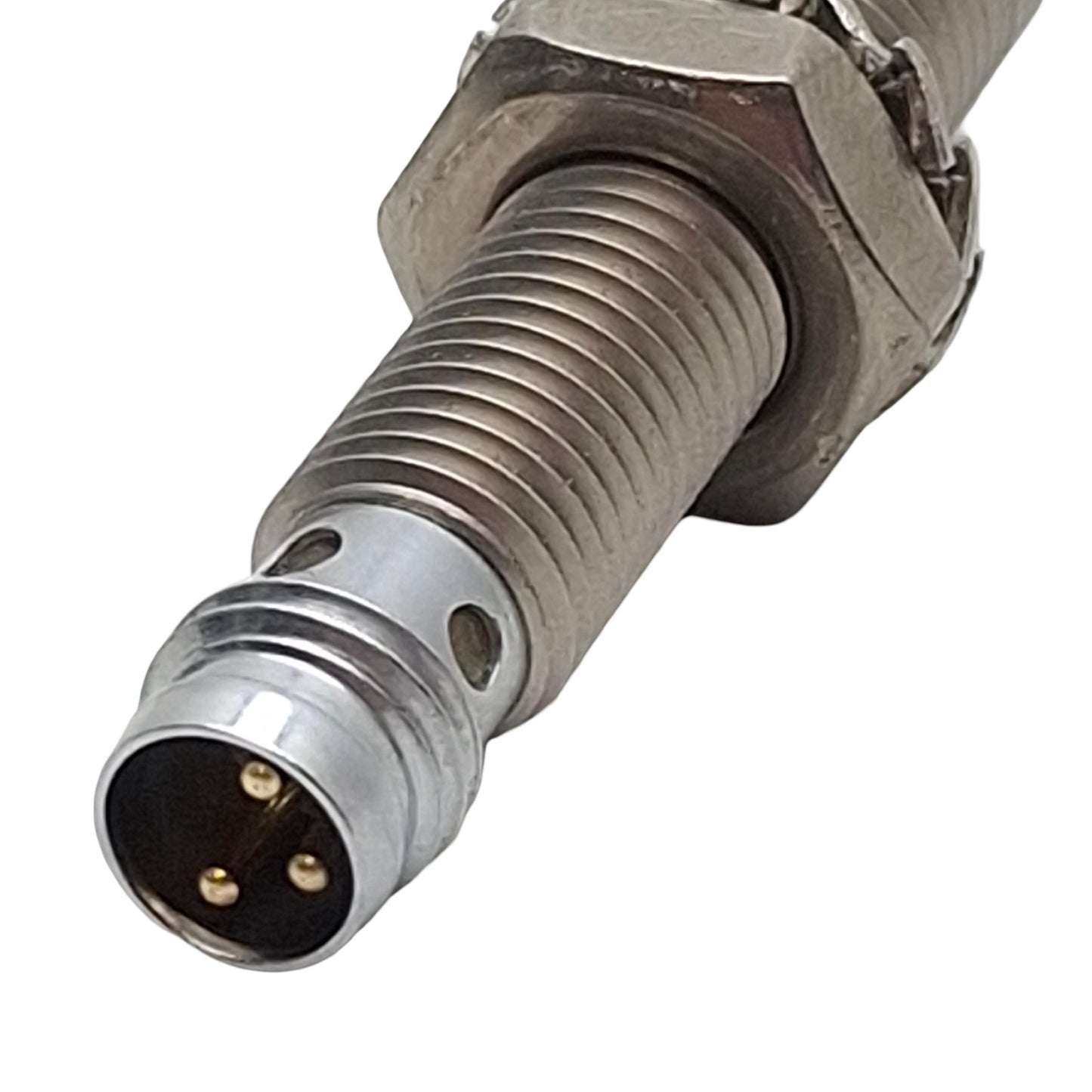 Used Turck BI1.5-EG08-AN6X-V1131 Inductive Sensor, NPN NO, 1.5mm Range, 10-30VDC, M8