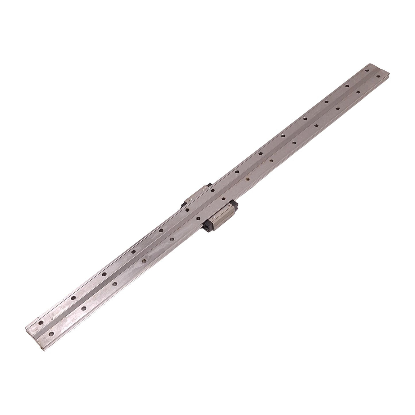 Used THK HRW17CR Linear Actuator LM Ball Bearing Slide Carriage on 550mm Guide Rail