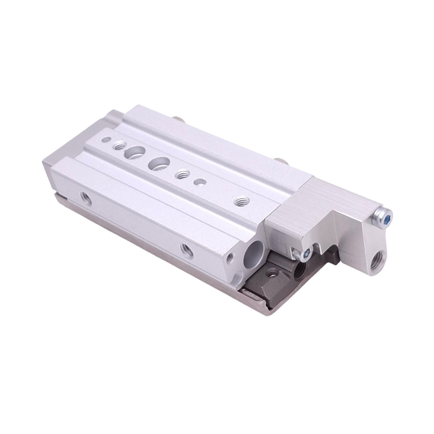 New SMC MXQ8A-30ZA7 Air Slide Table, 8mm Bore, 30mm Stroke, M5, 0.7MPa Max
