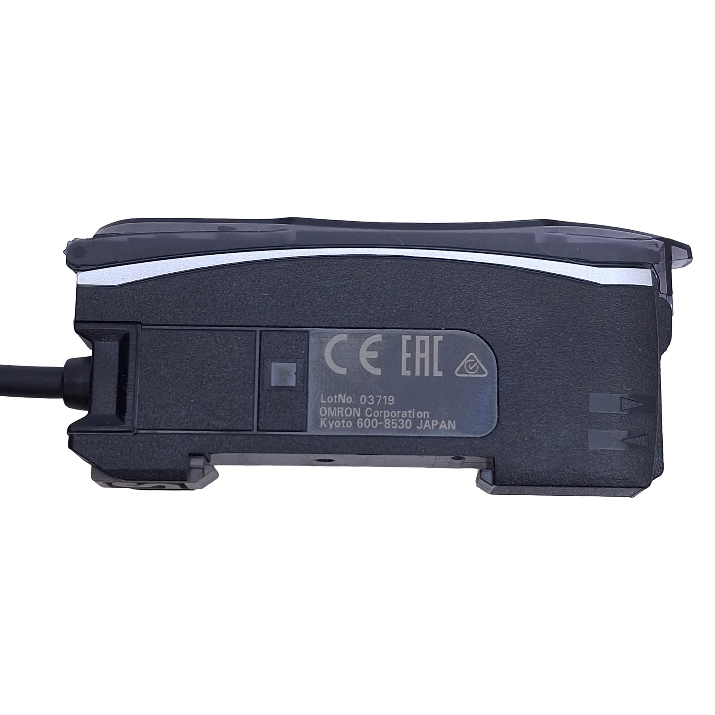 Used Omron E3X-HD41 2M Fiber Optic Sensor Amplifier, PNP, Red 625nm, 12-24VDC, 2m