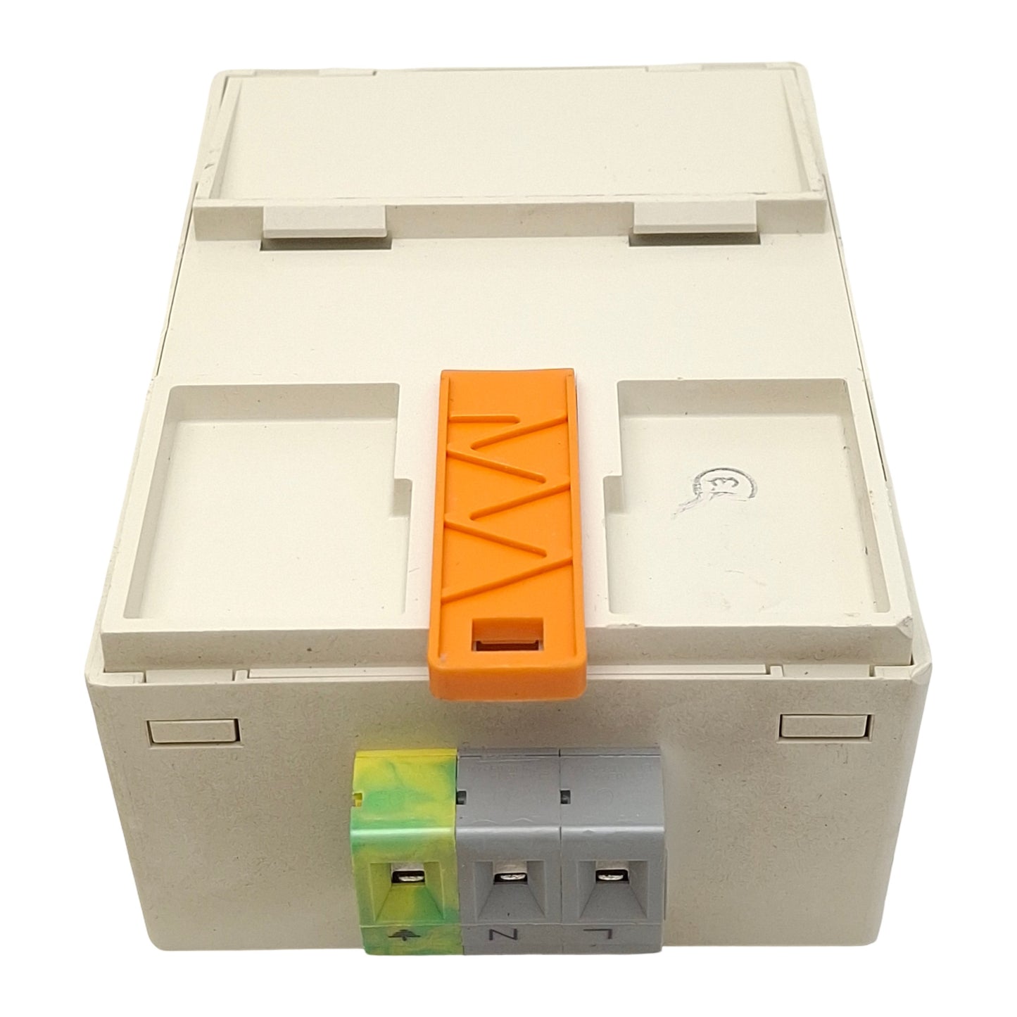 Used Phoenix Contact 5600461 Standard Duplex Receptacle, 6-Pole, 120VAC 15A, DIN Rail