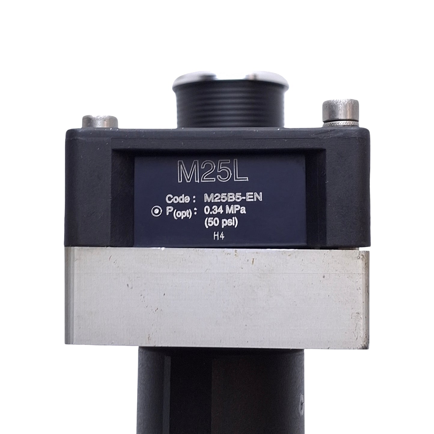 Used Piab M25B5-EN Classic Vacuum Pump, 50psi Operating, 1/4 & 3/4 NPT, 27.1inHg Max
