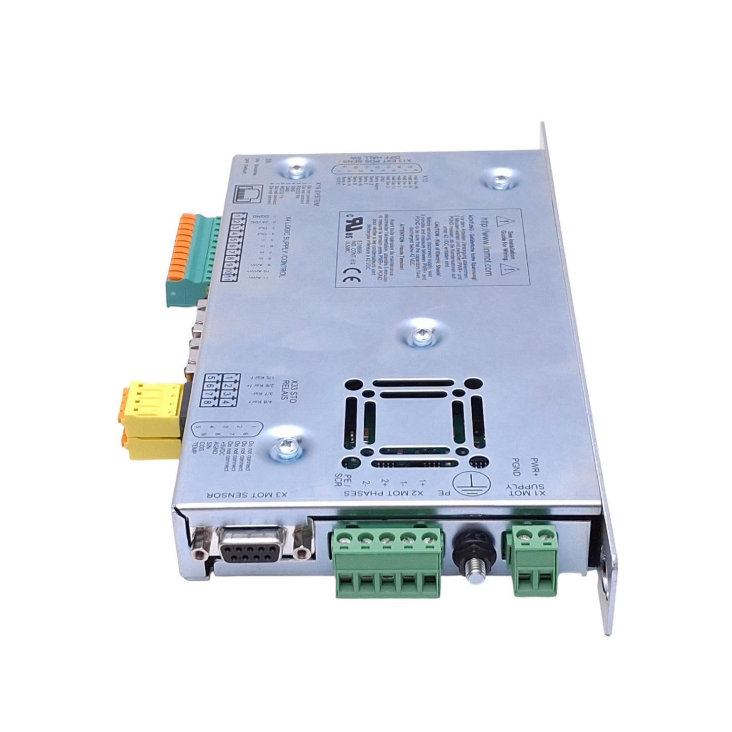Used LinMot C1250-CM-XC-1S-000 Servo Drive, CIP Sync, 72VDC 6.5A In, 43VAC 5A Out