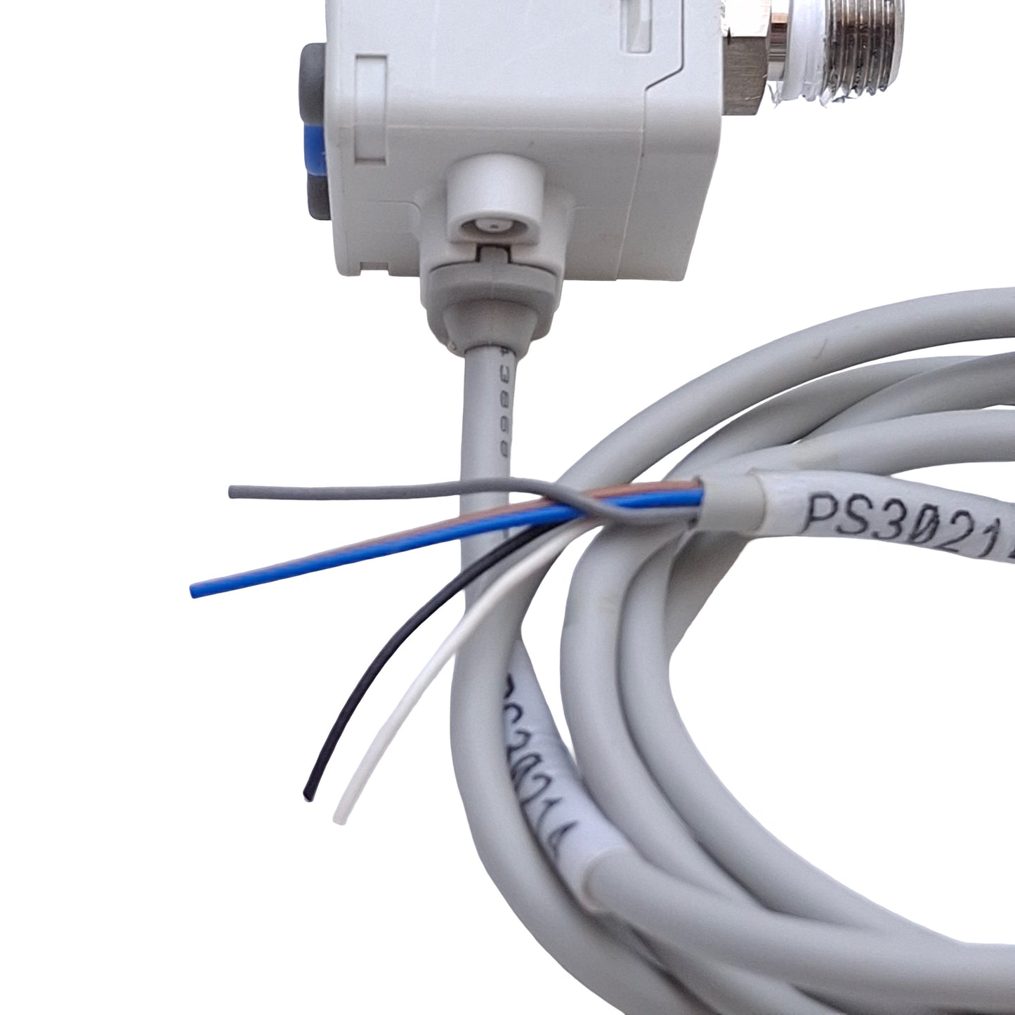 Used SMC ISE40A-N01-T Pressure Switch, 1/8in NPT, M5x0.8 Port, PNP, 1.0MPa, 12-24VDC