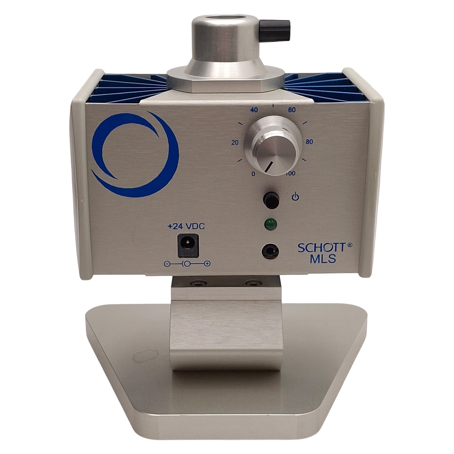 Used Schott 1308378 A20400/6000 MLS Microscopy LED Light Source, White, ø18mm, 24VDC