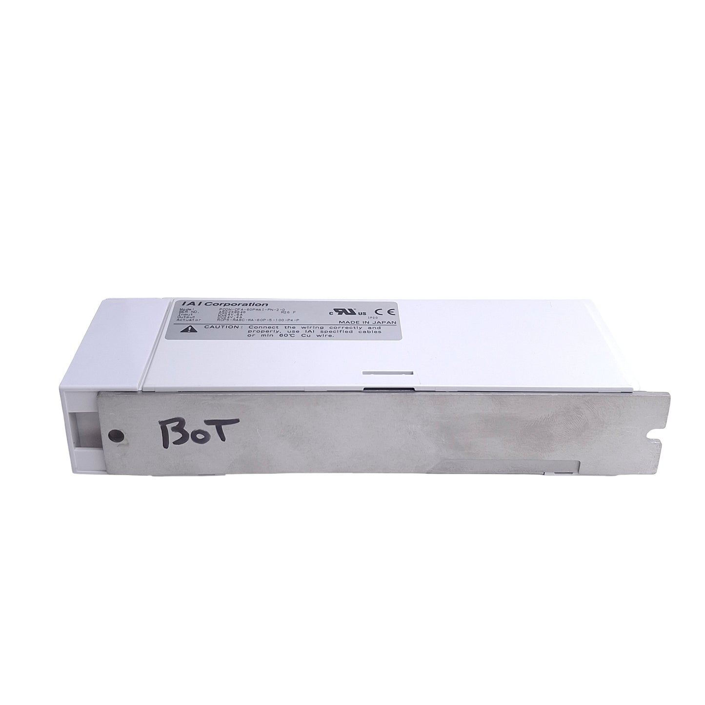 Used IAI Corp PCON-CFA-60PWAI-PN-2-0 Single Axis Actuator Controller, 24VDC