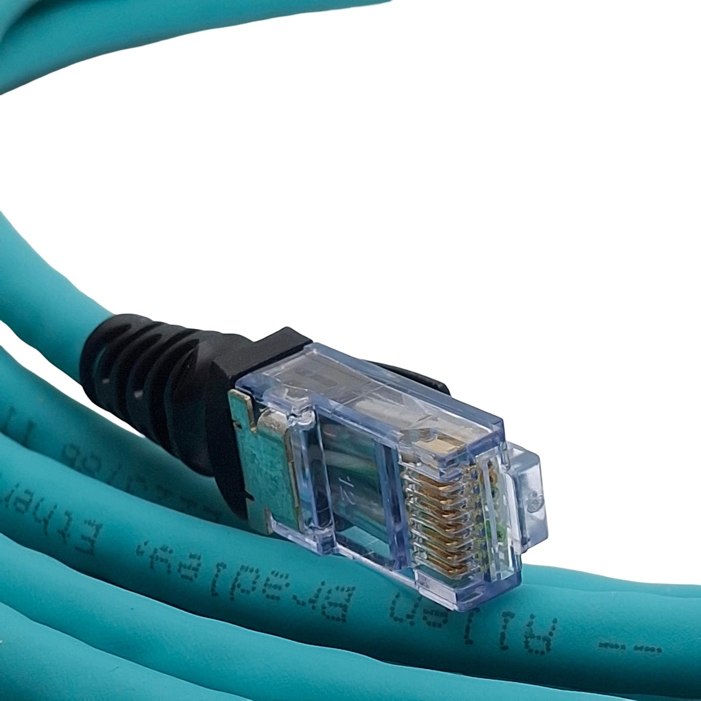 New Allen Bradley 1585J-M4TBJM-8 Ethernet Cable, RJ45 M to RJ45 M, 100Mbit/s, 8m