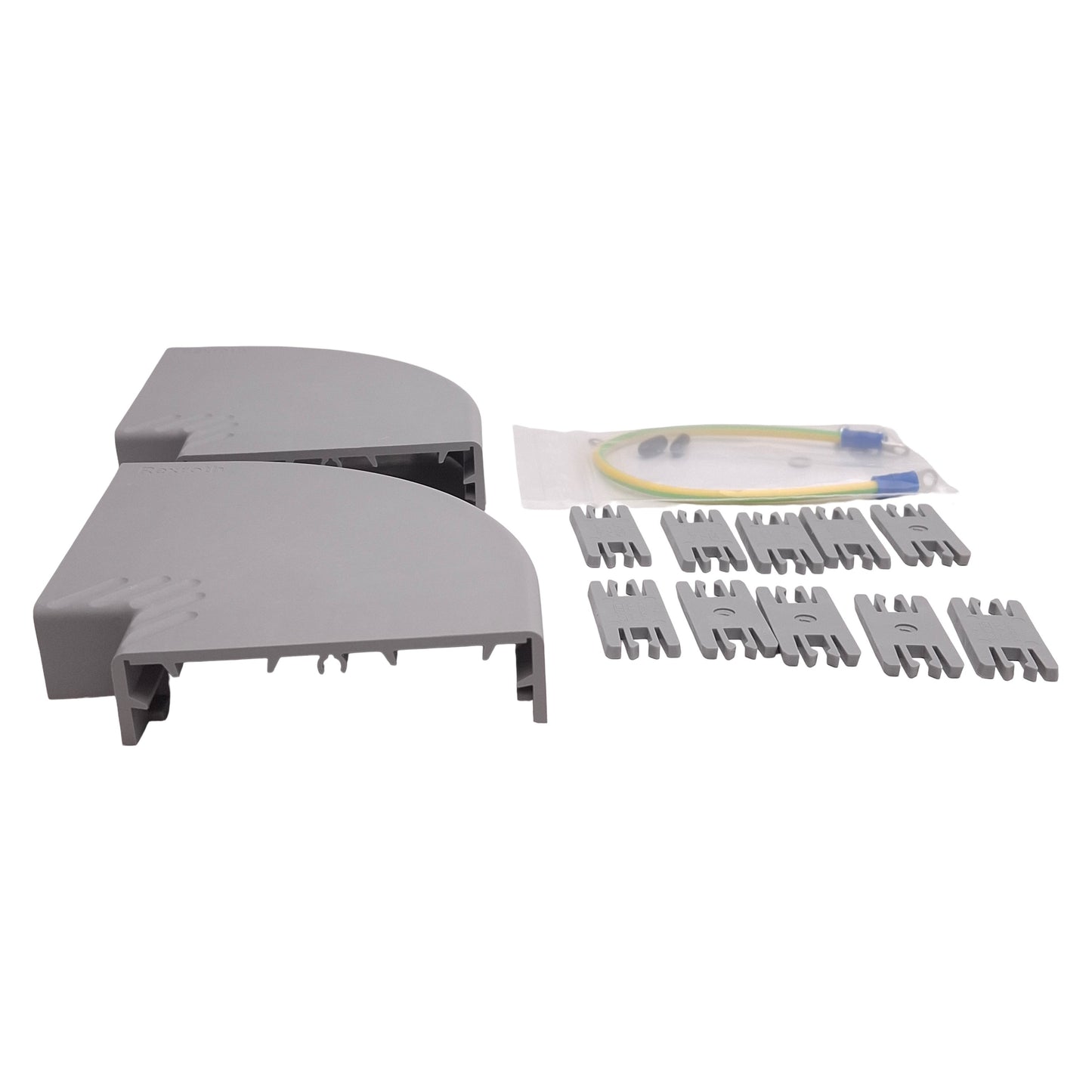 New Rexroth 3842552259 Modular Cable Duct Curve, 90 Degree, HOR 80x40, VER 40x80