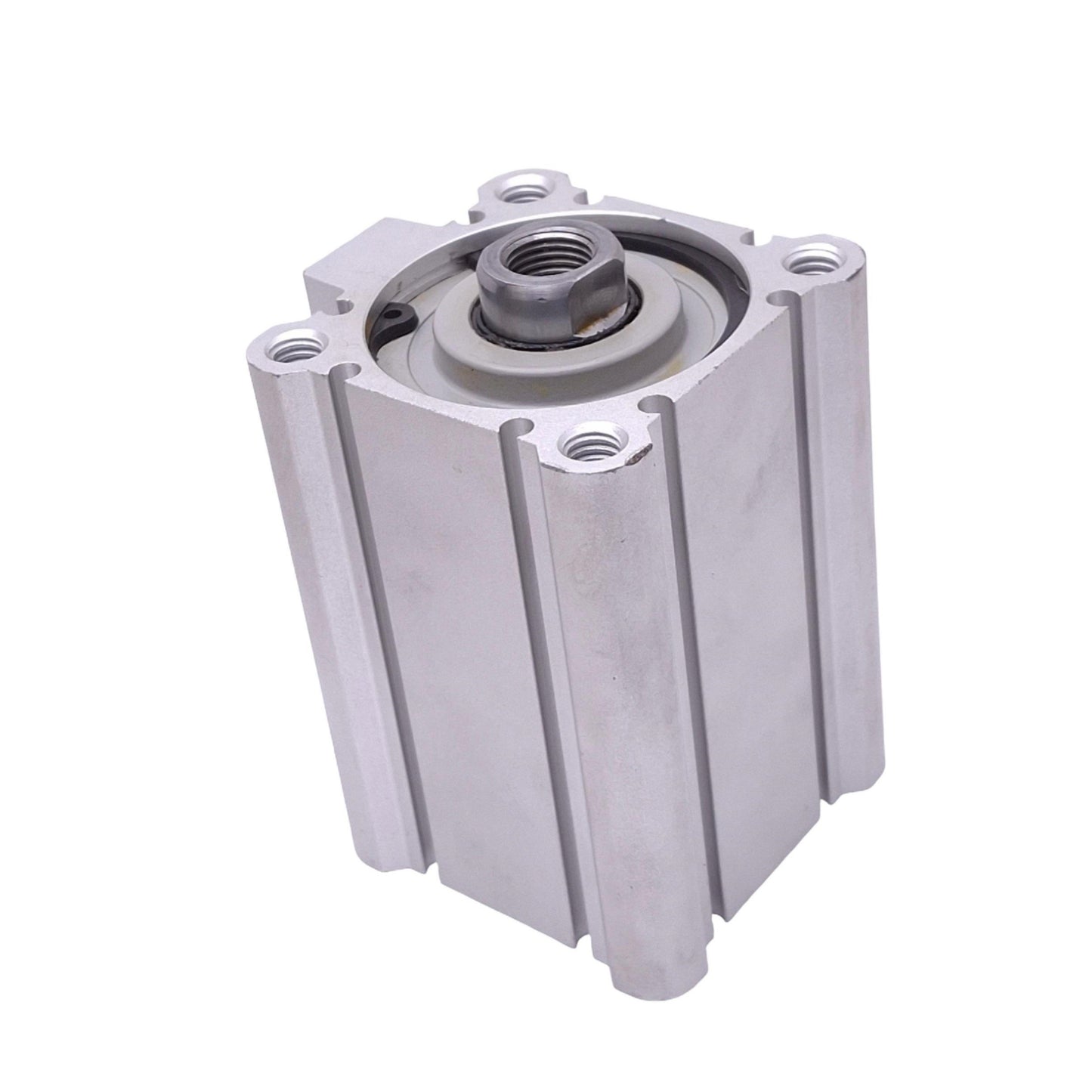 Used SMC NCDQ2A50-50DZ Compact Cylinder, 50mm Bore, 50mm Stroke, Rc1/4, 1.0MPa