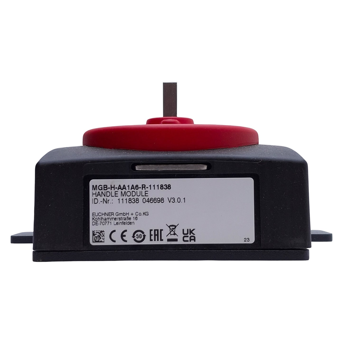 New – Open box Euchner MGB-H-AA1A6-R-111838 Handle Module Auto Lockout Door Hinge DIN Right