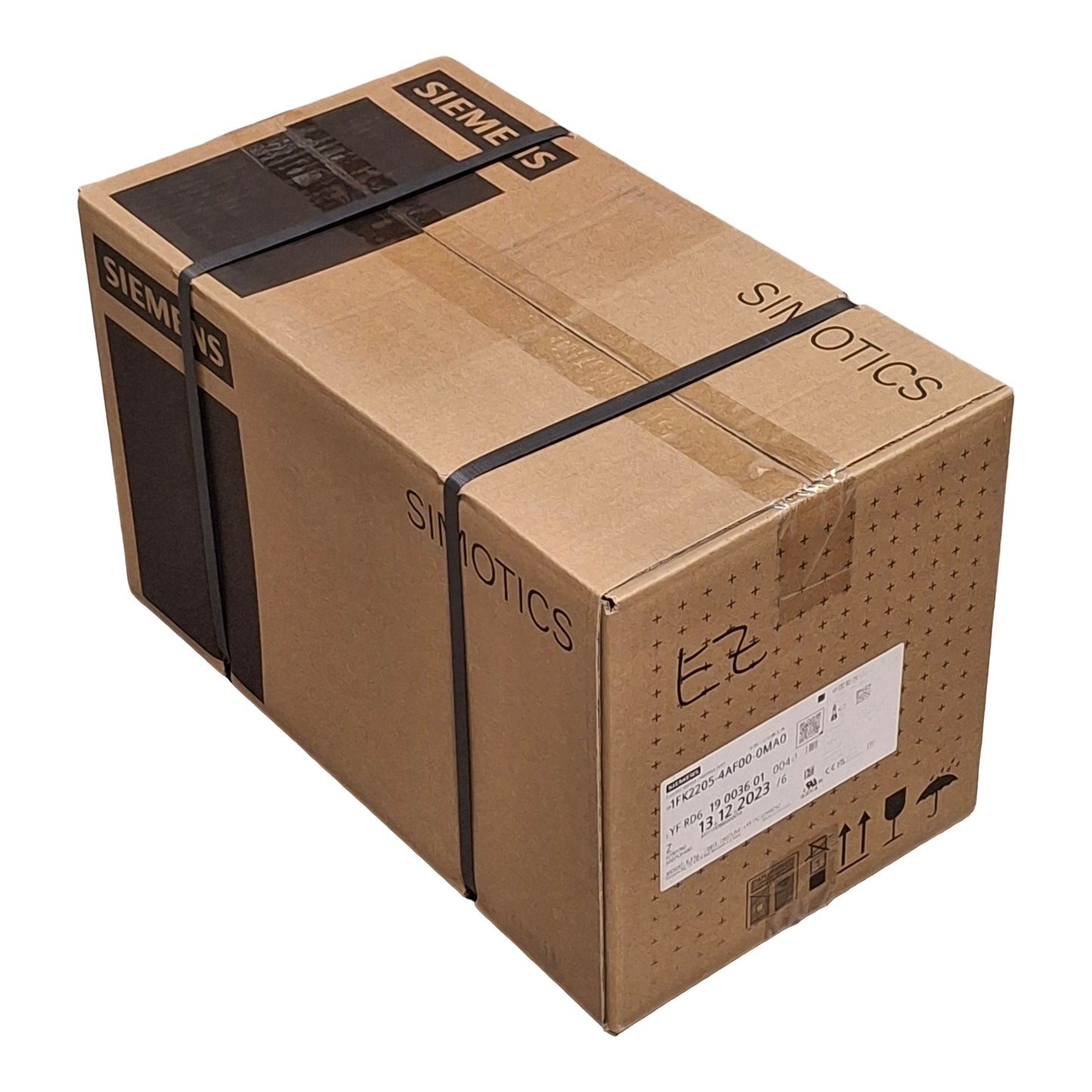 New Siemens 1FK2205-4AF00-0MA0 Inverter Duty Servo Motor 1.94HP, 400VAC 3.8A 3000RPM