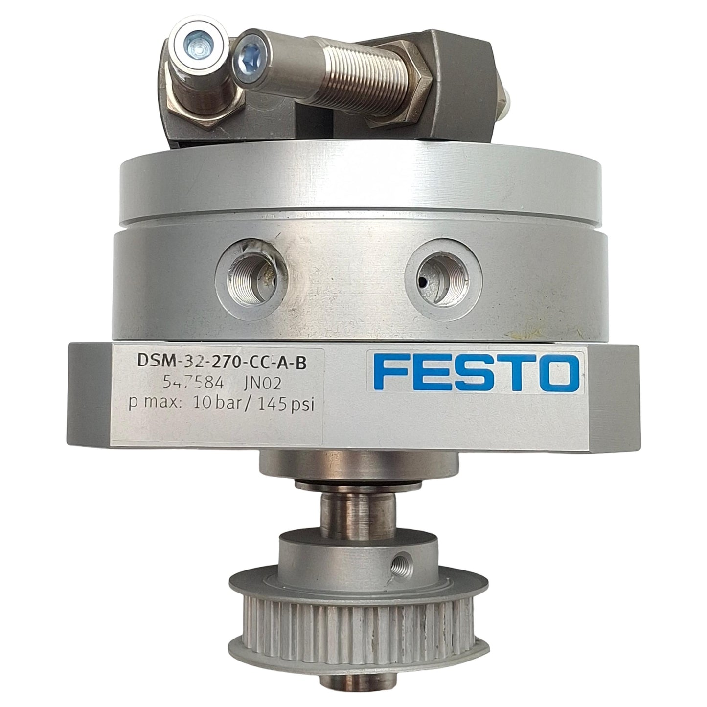 Used Festo DSM-32-270-CC-A-B Vane Rotary Actuator, 0-270° Rotation, ø32mm Bore, 10bar