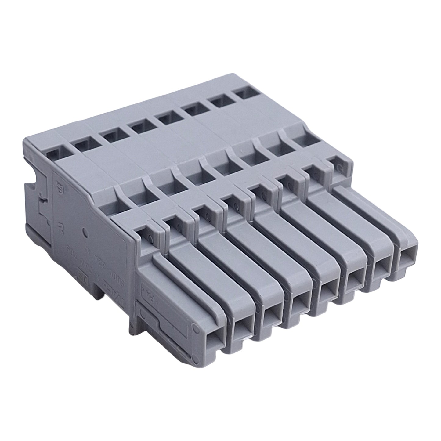 New – Open box Lot of 3 Wago 769-108 X-Com Female Connectors, 8-Position, 5mm Pitch, Cage Clamp