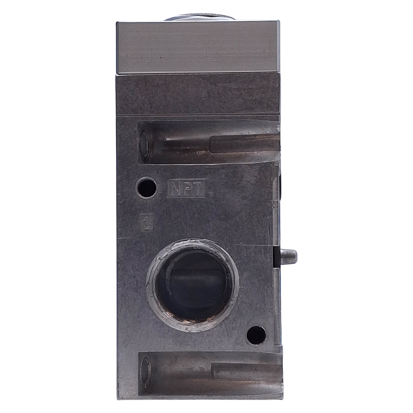 Used Festo VABF-S6-1-P1A6-N12 539232 Supply Plate 1/2" NPT Thread, 3x Ports