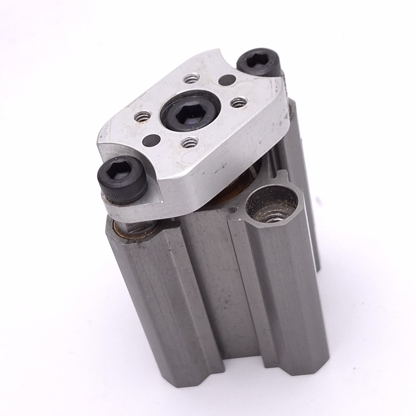 Used PHD CTS1U20X1/4-M Pneumatic Cylinder, 20mm Bore, 1/4in Stroke, 150psi, M5 Port