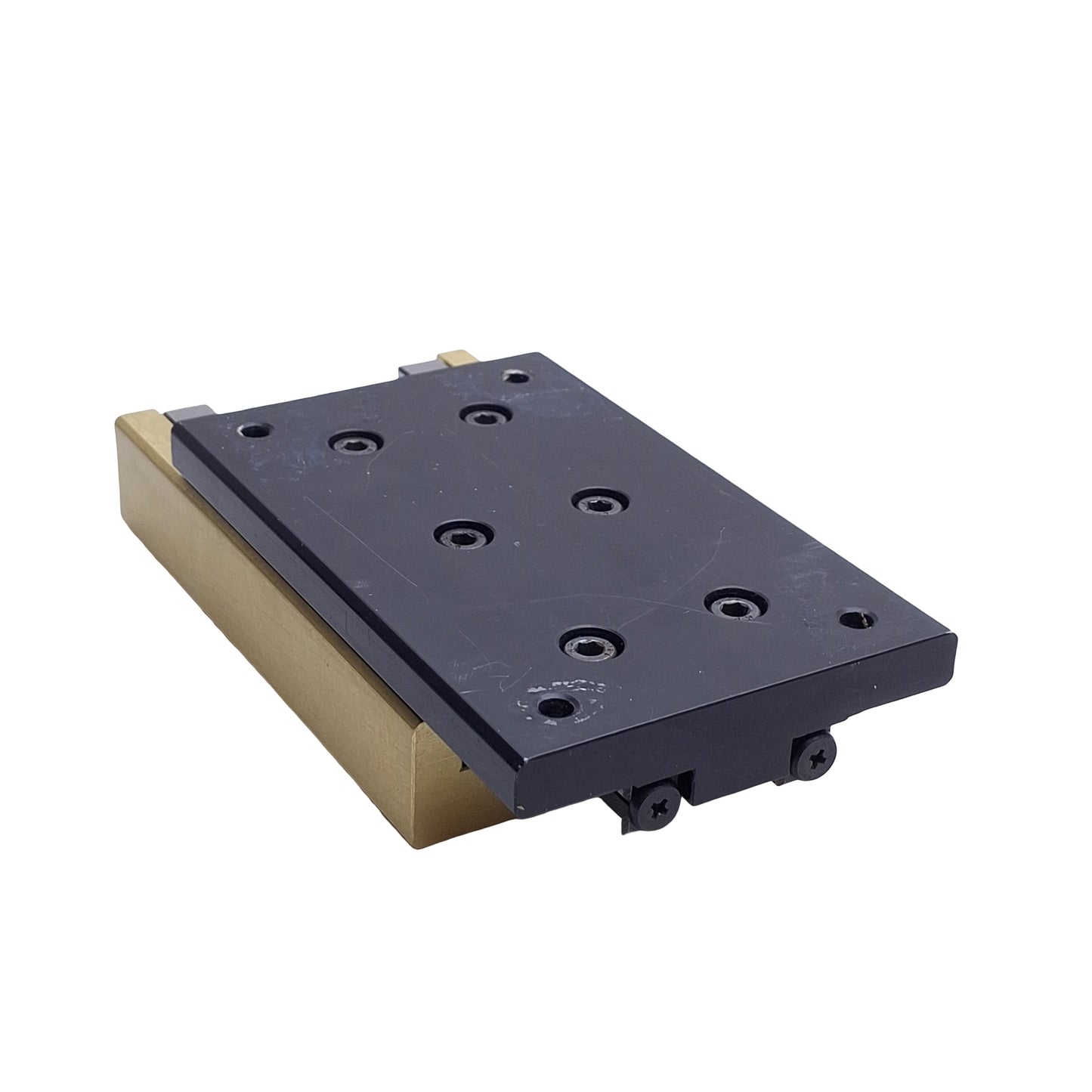 Used Deltron NBT-4125A Crossed Roller Slide, Travel: 80mm, 125mm x 80mm x 35mm