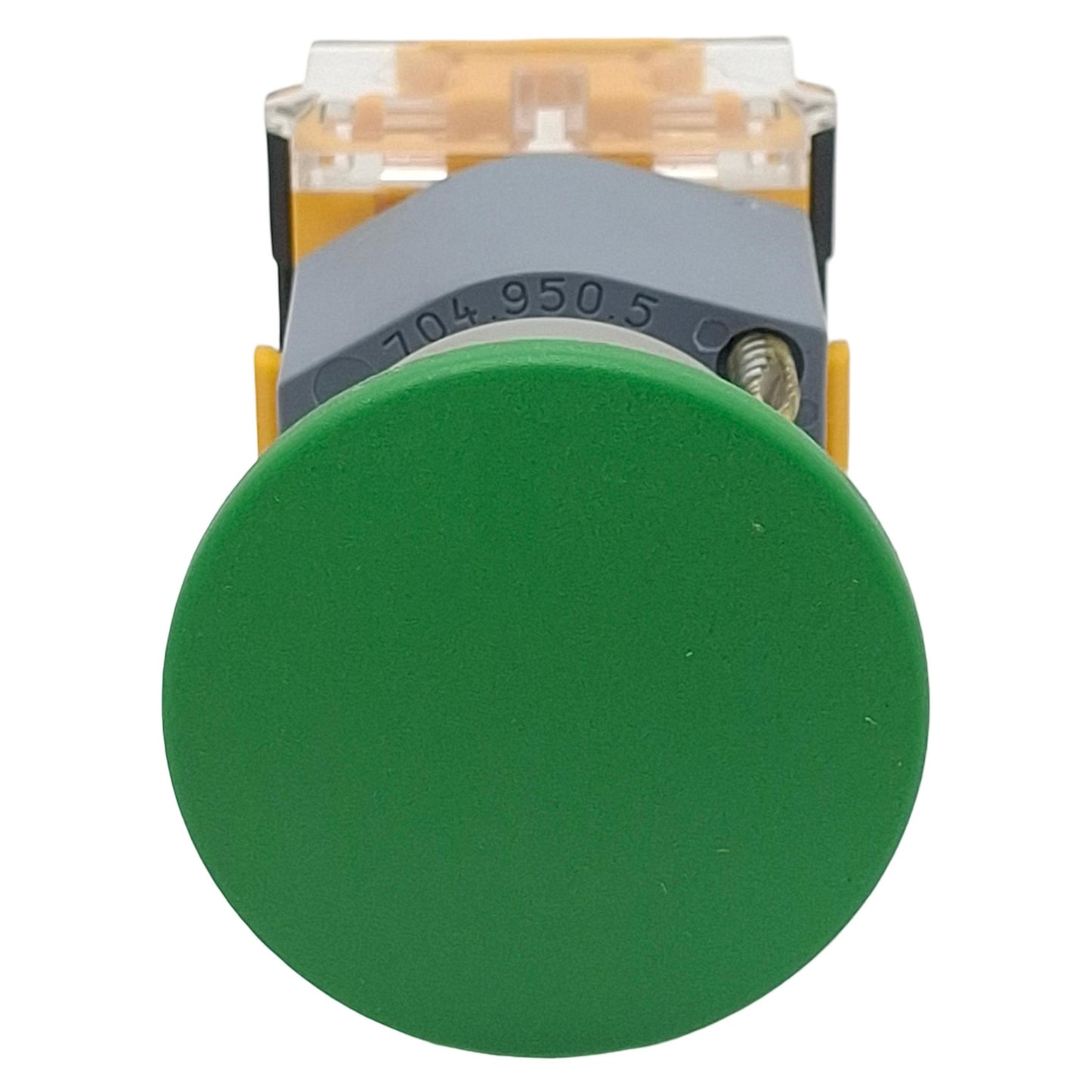 Used EAO 704.900.1 Green Momentary Push Button Switch, ø22mm, 1NO, 10A 600VAC Max