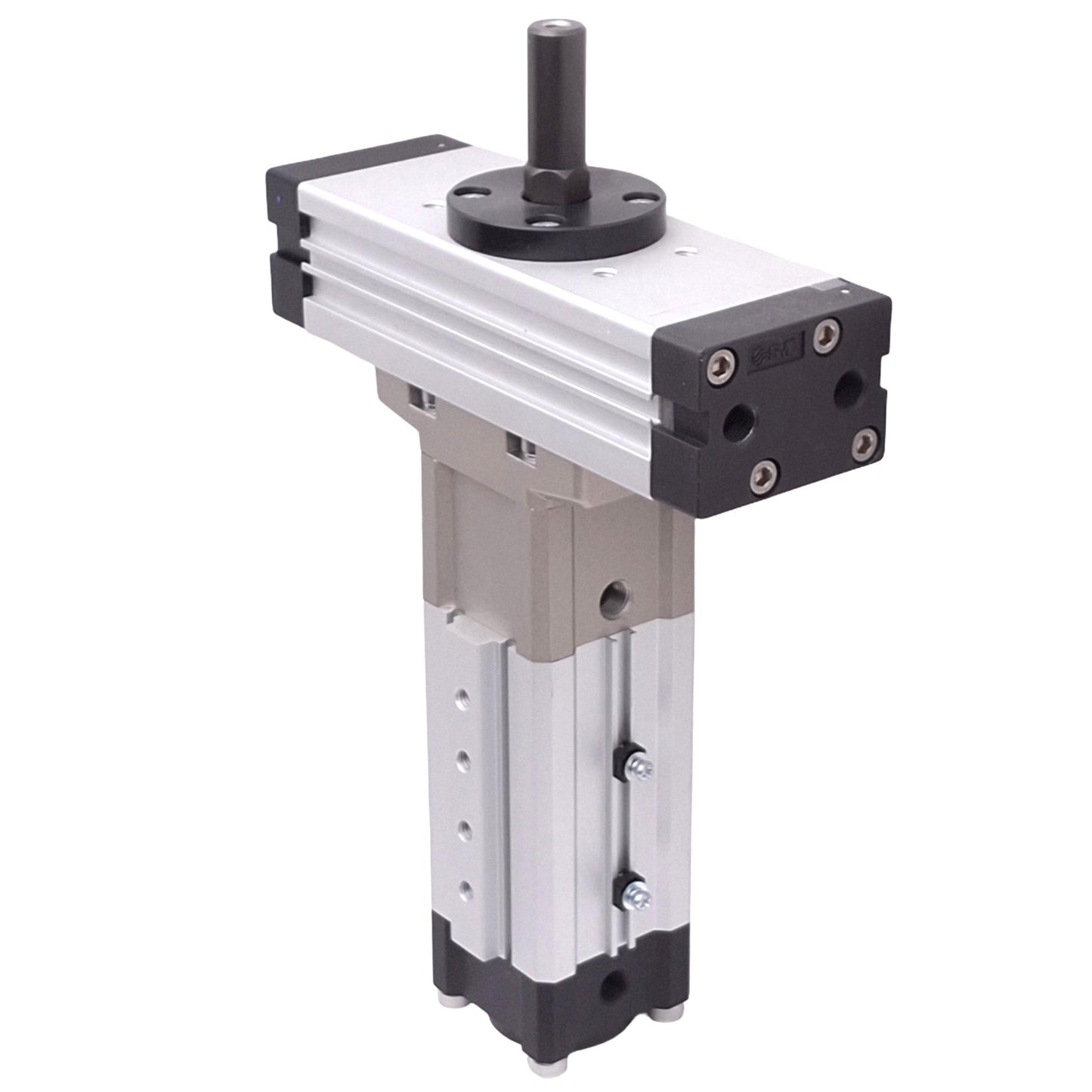 Used SMC MRQBS40-50CBX-X2 Rotary Actuator, 40mm Bore, 50mm Stroke, 170-190° Rotation