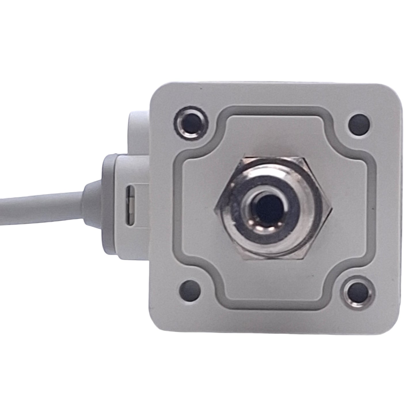 Used SMC ZSE40A-N01-T-P Vacuum Switch, 0 to -14.69psi, 12-24VDC, PNP, 1/8" NPT