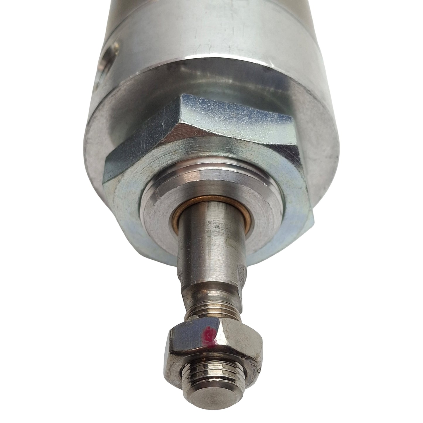 Used Parker 02.50DSRMY0.500 Pneumatic Cylinder, ø2-1/2" Bore, 0.5" Stroke, 1/4" NPT