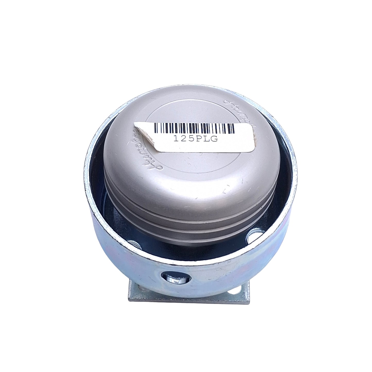Used Humphrey 125PLG Manual Diaphragm Poppet Pushbutton Valve, 3/2 Way NC, 1/8in NPSF