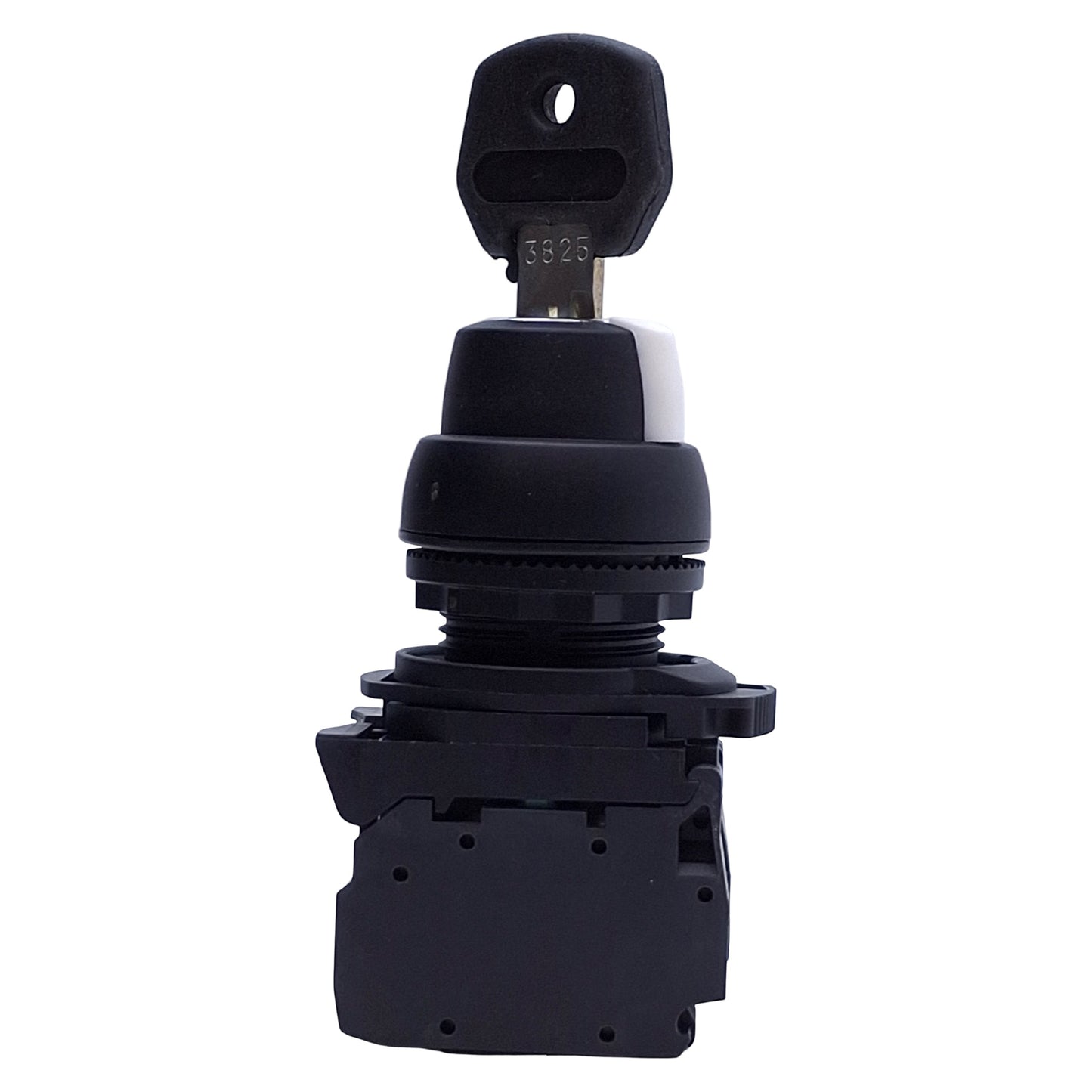 Used Allen Bradley 800FP-KM21 Keyed Selector Switch 2-Position, 22mm, 2NO, w/Key