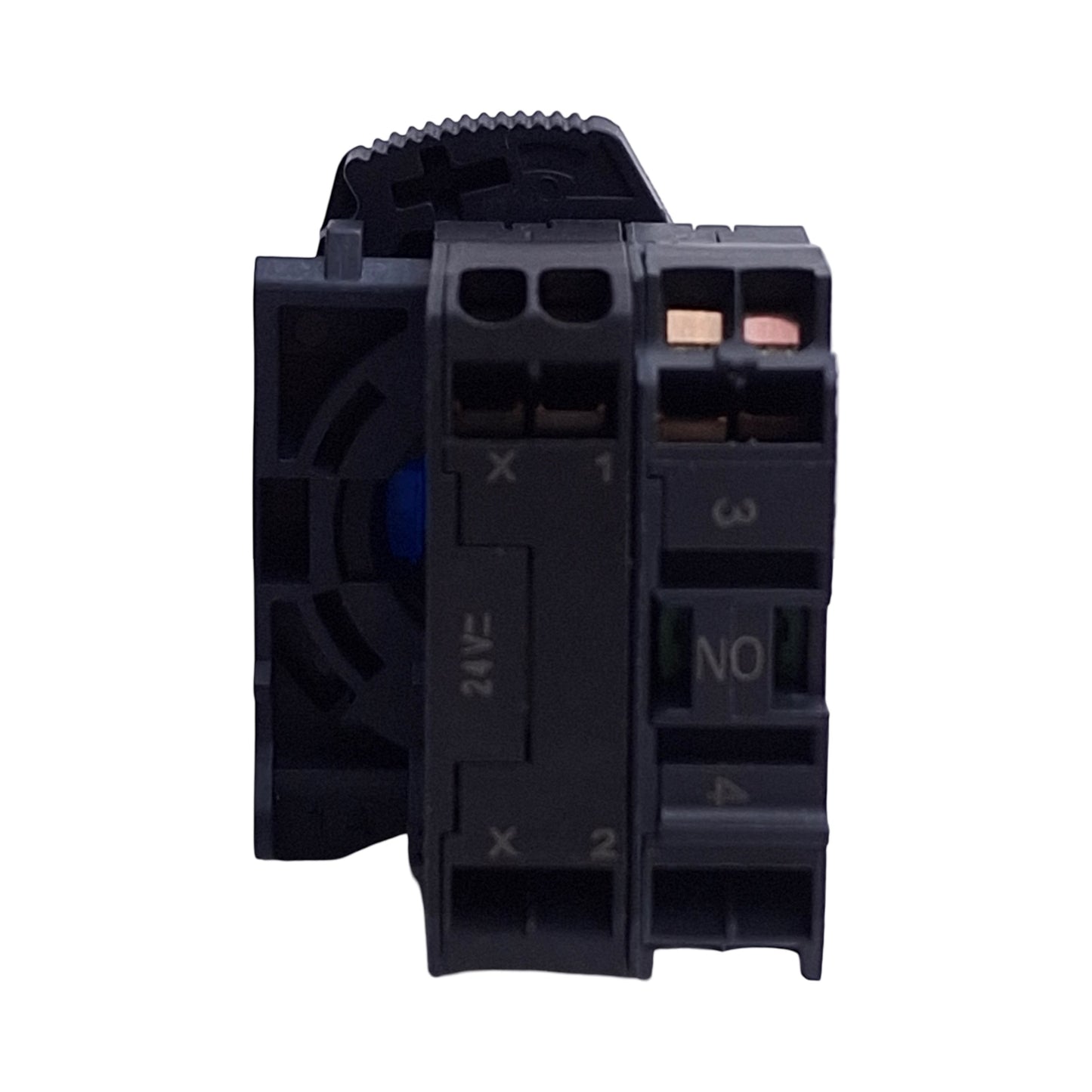 Used Allen Bradley 800FP-LE6 Illuminated Blue Pushbutton, w/ 1NO Contact, 22mm