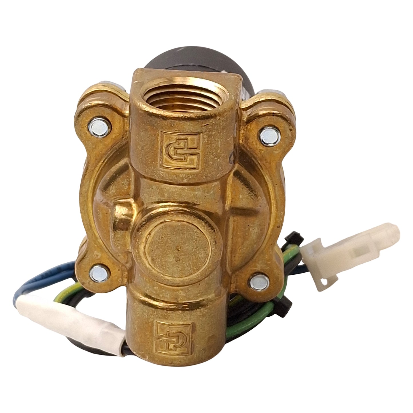 Used Parker 08F20C2228ADFGC05 Solenoid Valve, 0-15psi, 1/2in NPT, 120VAC Coil
