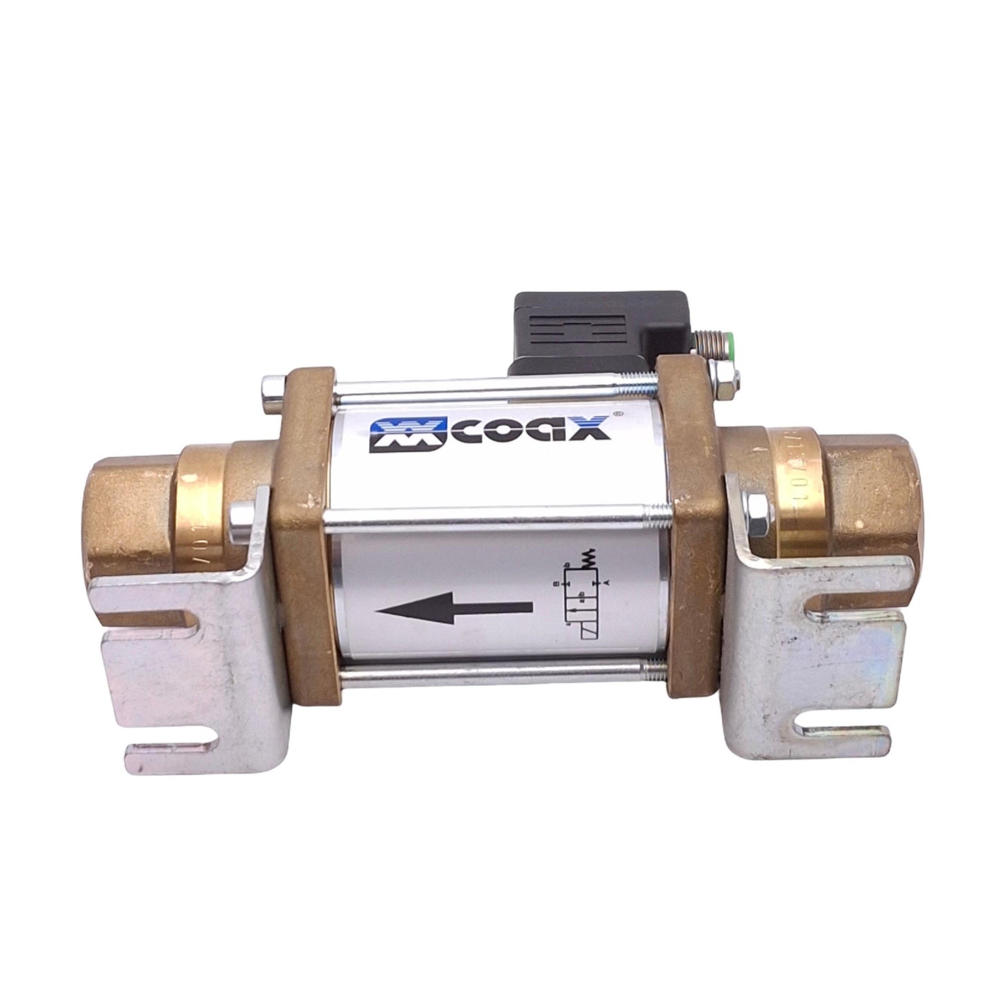 Used Muller Coax MK 10 NC Coaxial Solenoid Valve, 2/2-Way NC, 0-16bar, G 1/2, 24VDC