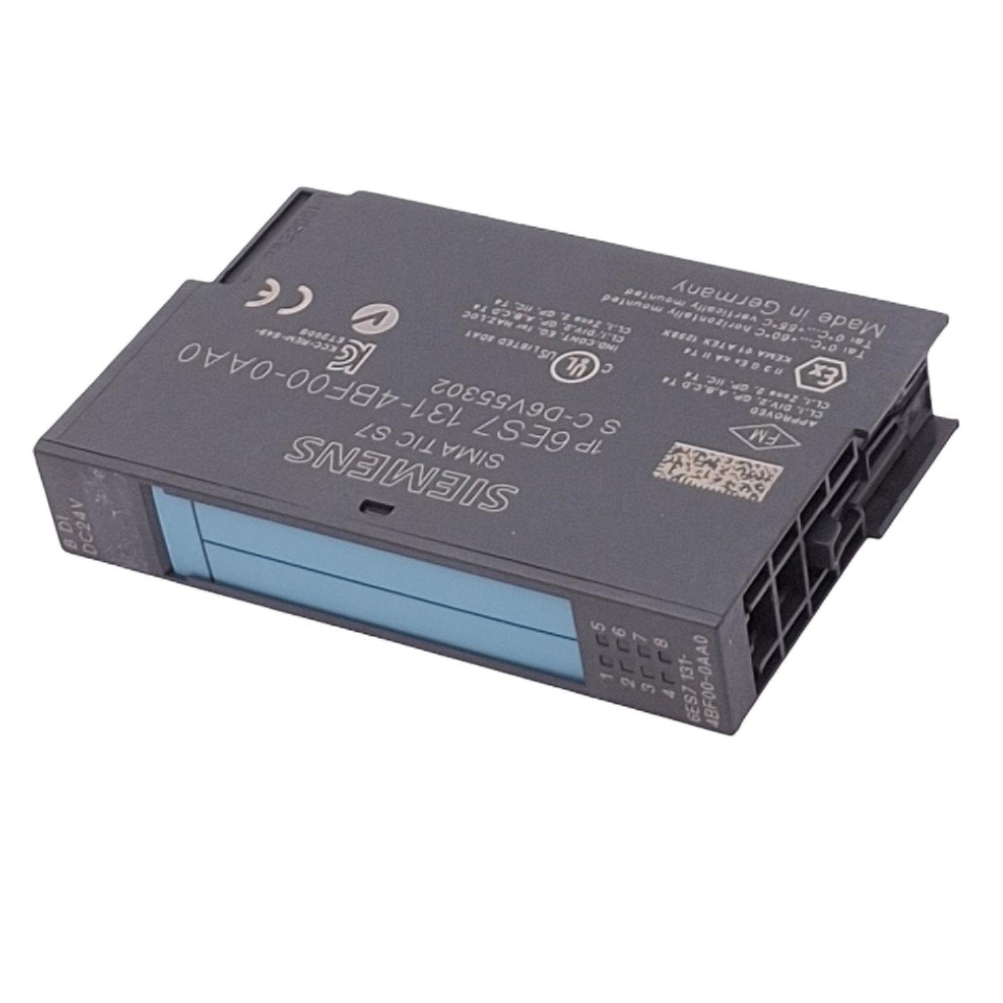 Used Siemens 6ES7131-4BF00-0AA0 SIMATIC S7 Digital Input Module, 8-Channel, 24VDC