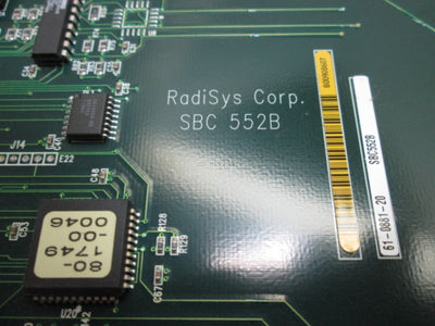 Used Radisys 60-0401-02 94V-0 PIC-3-3300 SBC 552B