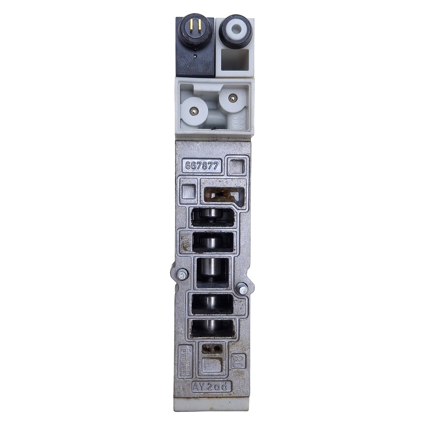 Used Festo VMPA2-M1H-M-PI 537952 Solenoid Valve, 5/2 Way, 1MPa Max, 24VDC Coil