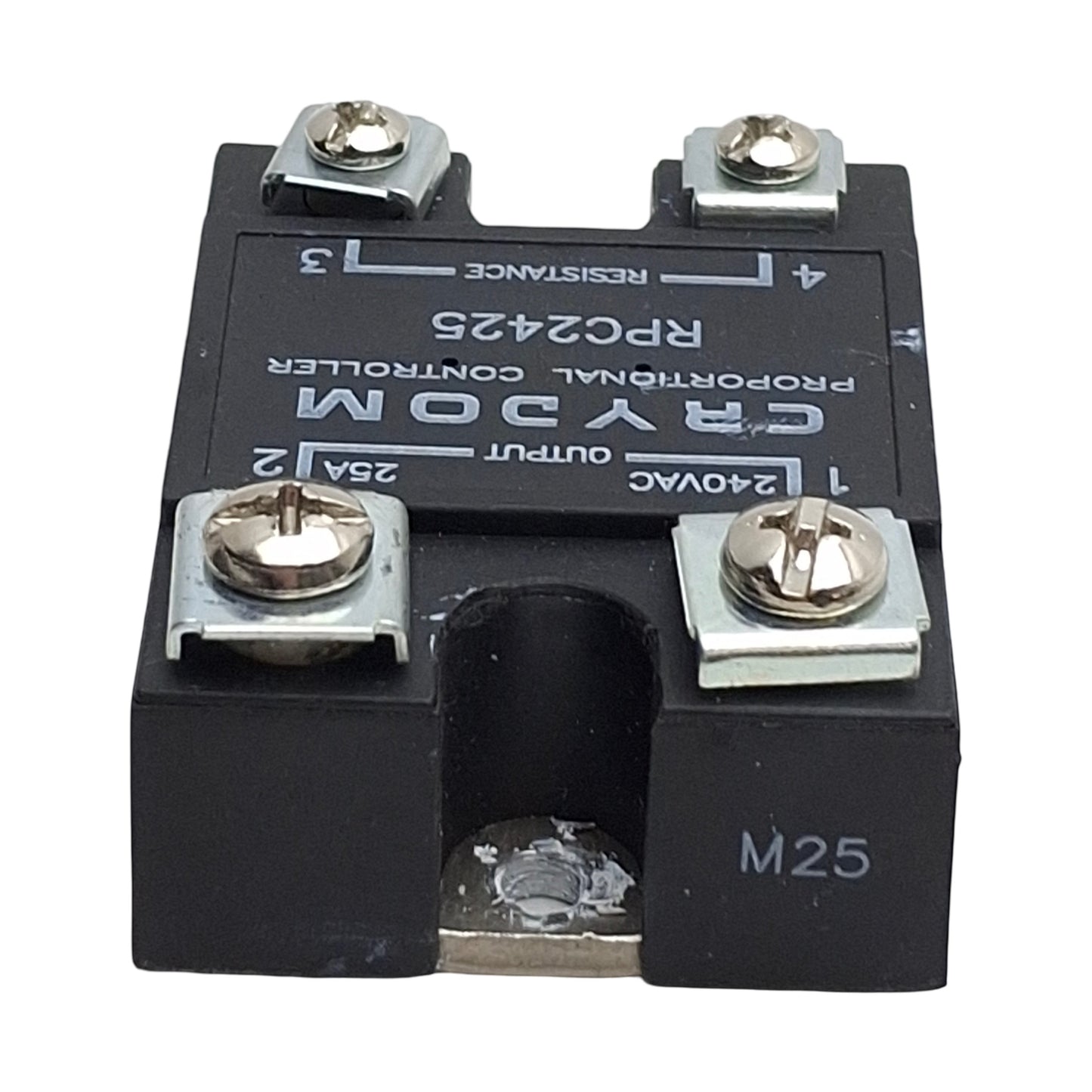 Used Crydom RPC2425 Proportional Controller, 200-240VAC, 25A Load, 1M (1/2W) Resistor