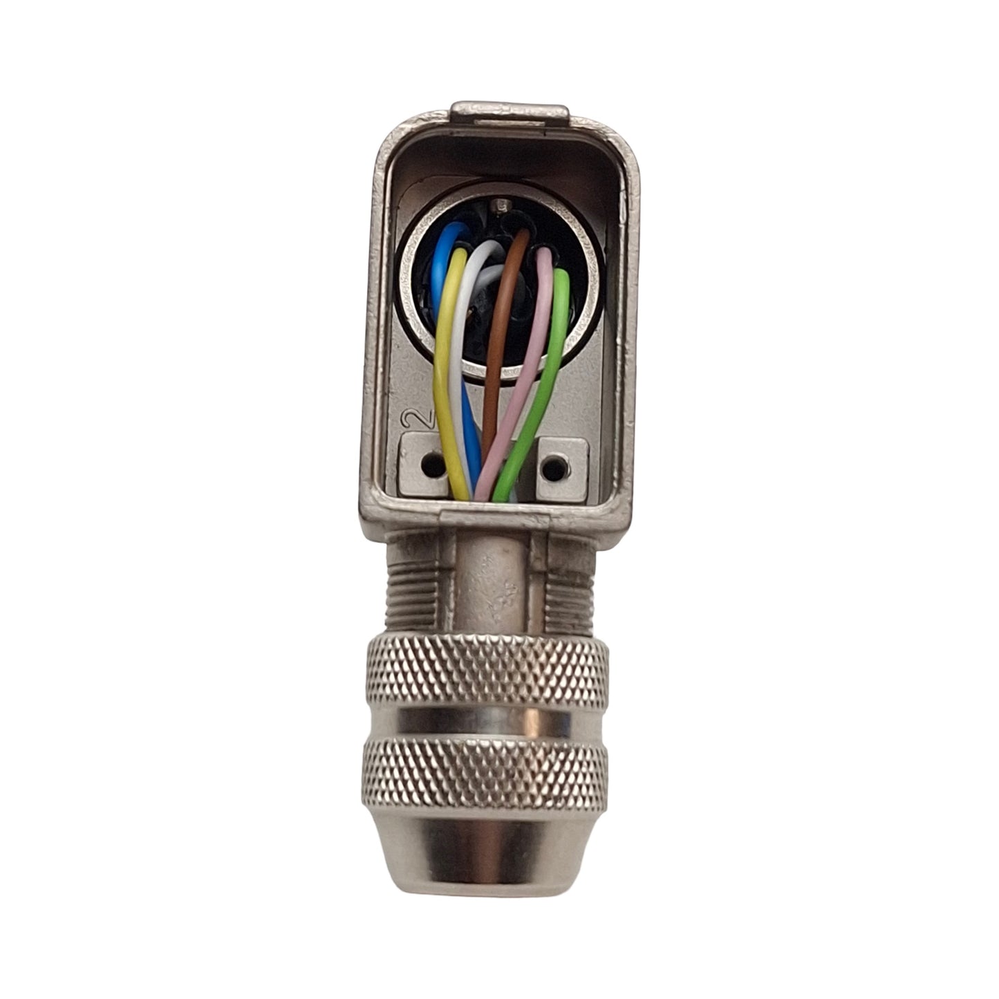 Used Balluff BKS-S 33M-00 Field Attachable Connector For Position Transducers M16 8-P