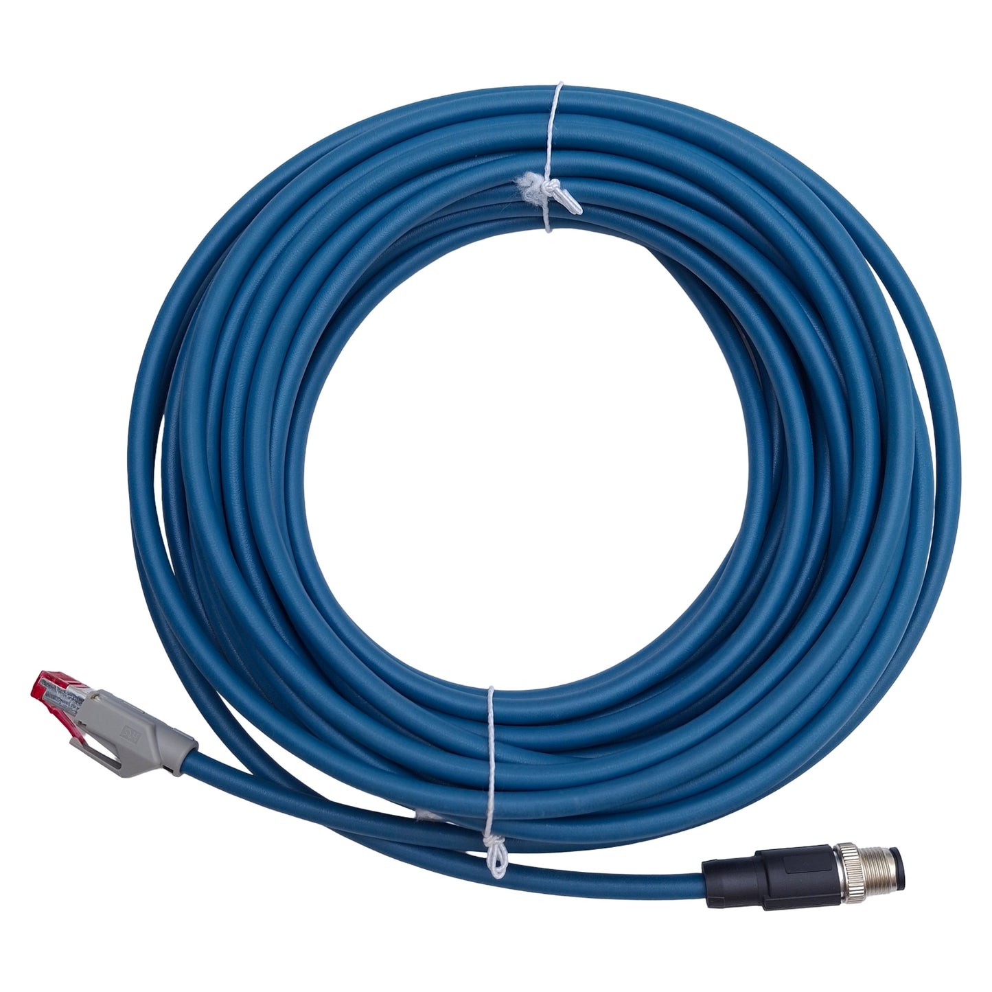 New SMC EX9-AC100EN-PSRJ Communication Cable, M12 4-Pin to RJ45 Male, 10m Long