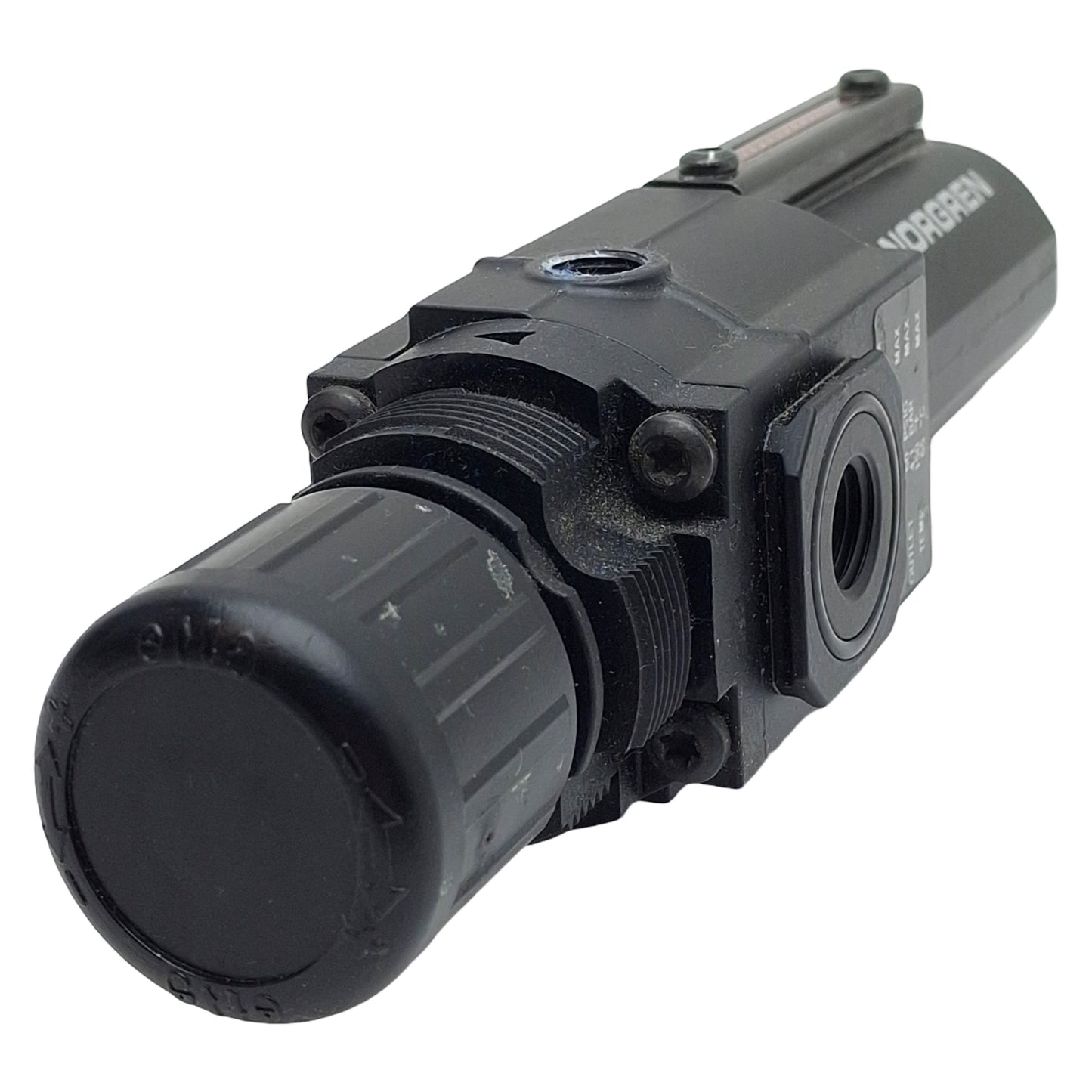 Used Norgren B72G-2AK-QD3-RFN Excelon Filter/Regulator, 1/4in PTF, 40µm, 4-60psi Set