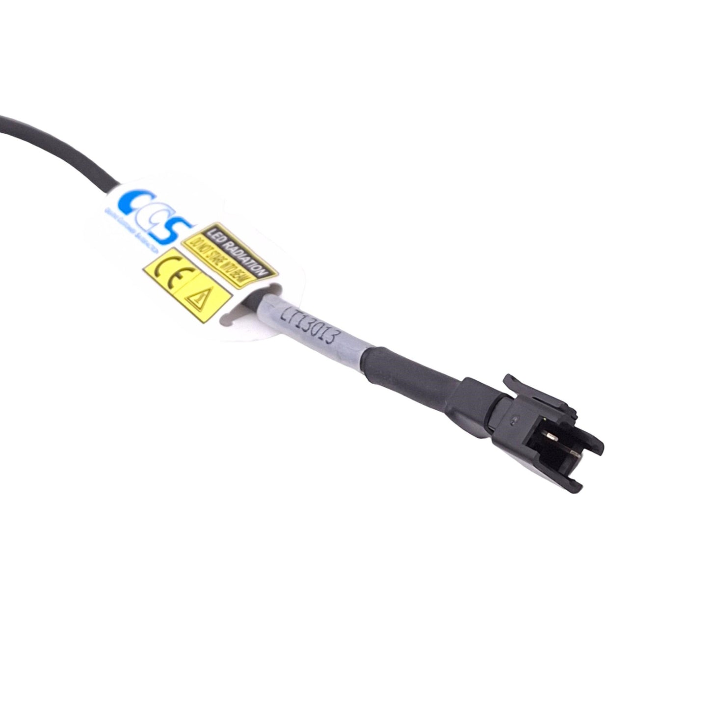 Used CCS LDL2-74X30SW2 White LED Bar Light for Machine Vision, 74x30mm, 24VDC 12W