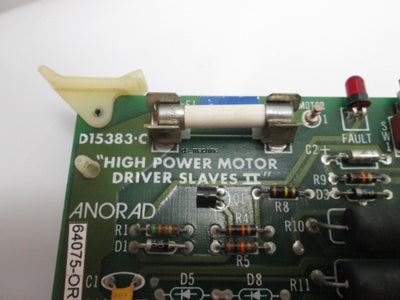 Used Anorad D15383-C High Power Motor Driver Slaves II W/B12306 Motor Drive Master