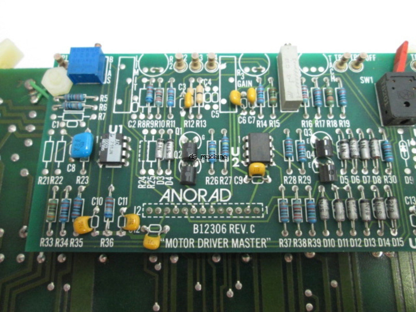 Used Anorad D15383-C High Power Motor Driver Slaves II W/B12306 Motor Drive Master